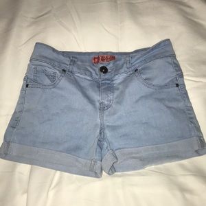 Wax Butt Lifting Jean Shorts